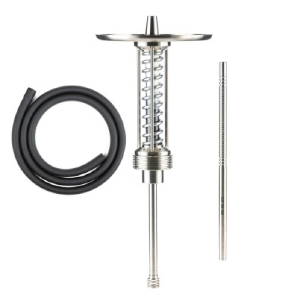 Кальян Bsp Hookah Cybertank White Black Chrome в Якутске