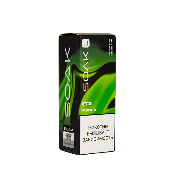 Жидкость Soak L30 Mojito Blanco 30 Мл 2 Мг в Якутске