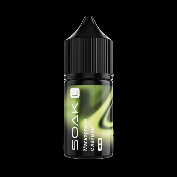 Жидкость Soak L30 Mascarpone Lime 30 Мл 2 Мг в Якутске