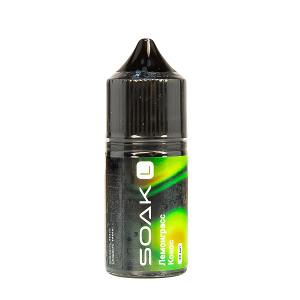 Жидкость Soak L30 Lemongrass Coconut 30 Мл 2 Мг в Якутске