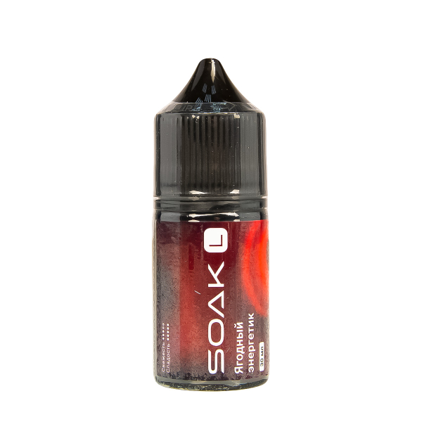 Жидкость Soak L30 Berry Energy Drink 30 Мл 2 Мг в Якутске
