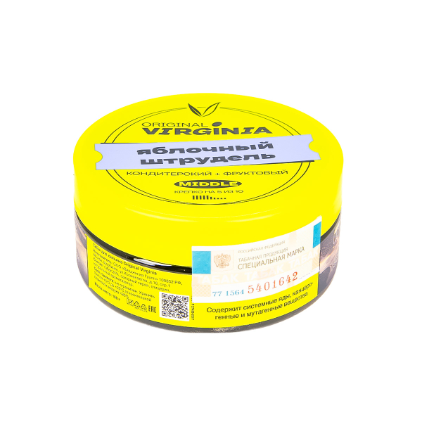 Табак Original Virginia Middle Яблочный Штрудель  100 грамм в Якутске