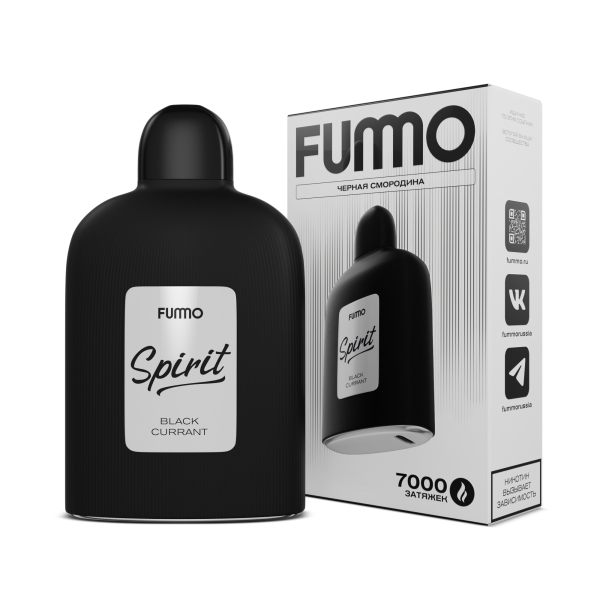 Электронка Fummo Spirit Черная Смородина   в Якутске