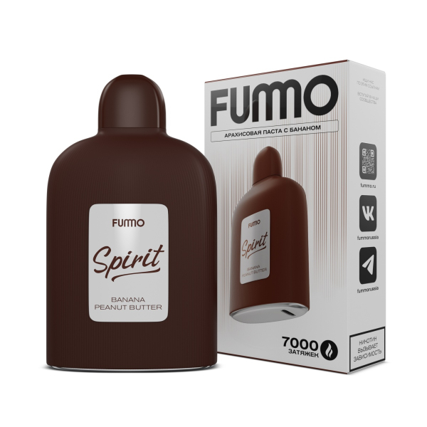 Электронка Fummo Spirit Арахисовая Паста С Бананом  в Якутске