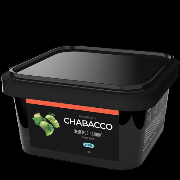 Смесь Chabacco Green Apple    Medium 200 гр в Якутске