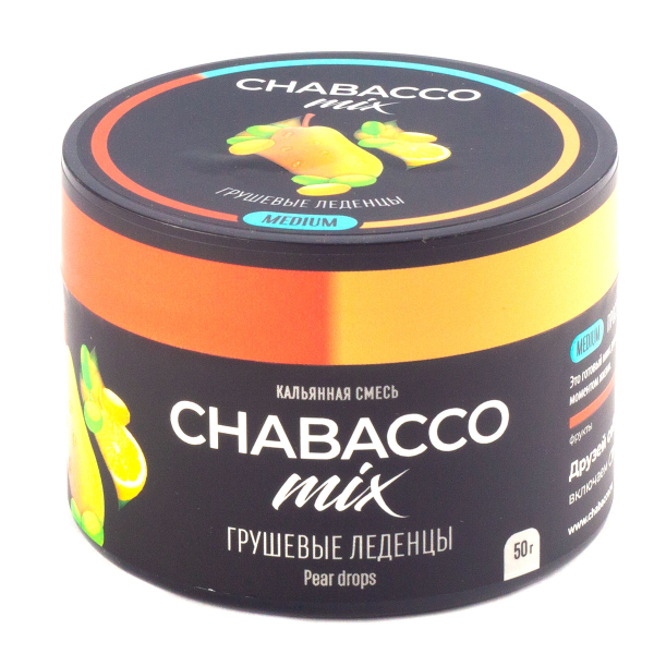Смесь Chabacco Mix Pear Drops   Medium 50 гр в Якутске