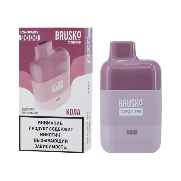 Электронка Brusko Longparty Кола (9000 Затяжек) в Якутске