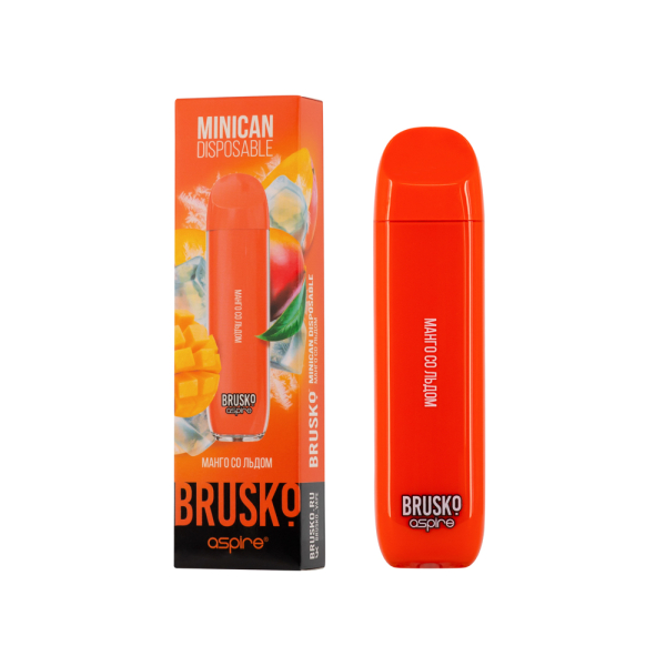 Электронка Brusko Minican Манго Со Льдом (1500 Затяжек) в Якутске