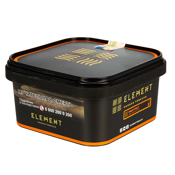 Табак Element Земля Fruit Pulp  200 грамм в Якутске