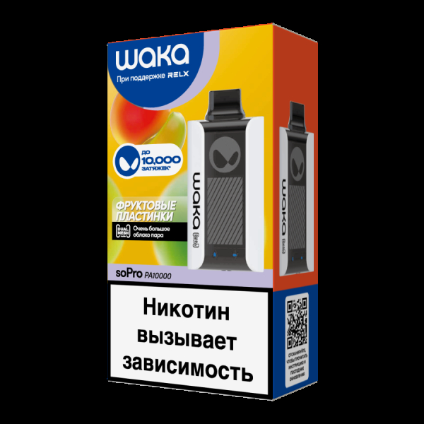Электронка Waka Фруктовые Пластинки(10000 Затяжек) в Якутске