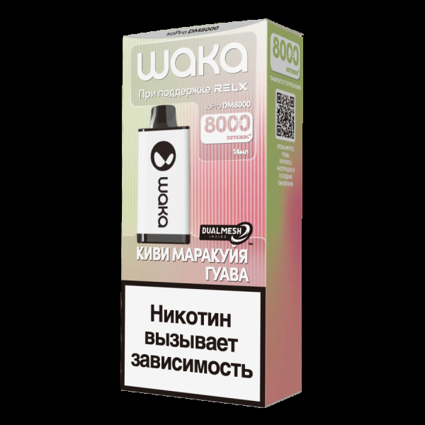 Электронка Waka Киви Маракуйя Гуава (8000 Затяжек) в Якутске