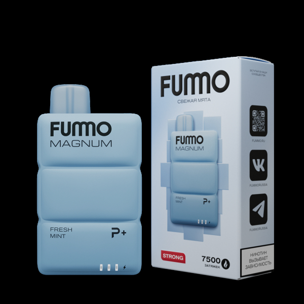 Электронка Fummo Magnum Свежая Мята (7500 Затяжек) в Якутске