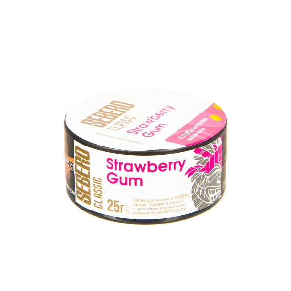 Табак Sebero Strawberry Gum  25 грамм в Якутске
