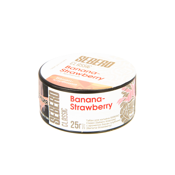 Табак Sebero Banana Strawberry  25 грамм в Якутске