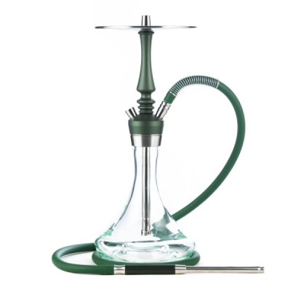 Кальян Hoob Mars Pro Mini British Racing Green Stainless Steel в Якутске