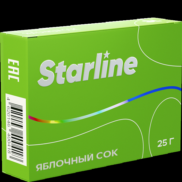 Табак Starline Яблочный Сок  25 грамм в Якутске