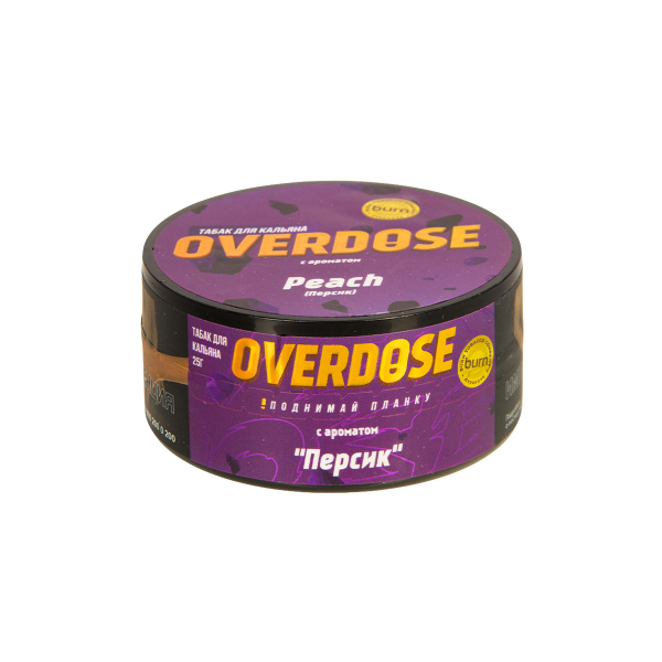 Табак Overdose Peach  25 грамм в Якутске