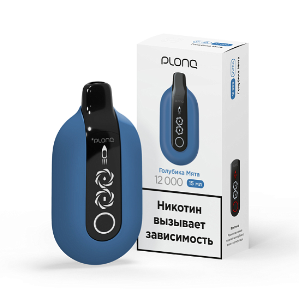 Электронка Plonq Ultra 12000 Голубика Мята в Якутске