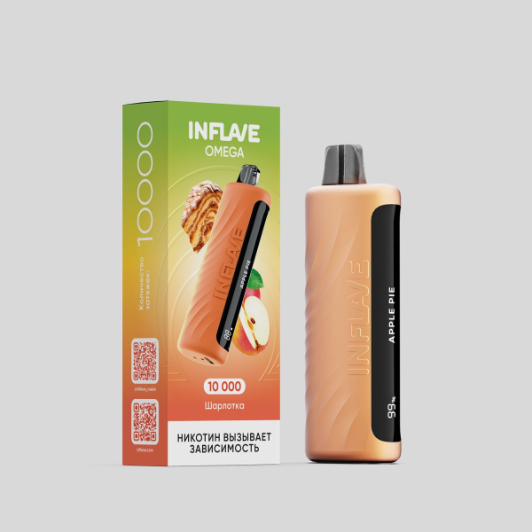 Электронка Inflave Omega Шарлотка (10000 Затяжек) в Якутске