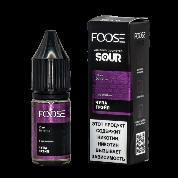 Жидкость Foose Sour Чупа Грейп 10 Мл в Якутске