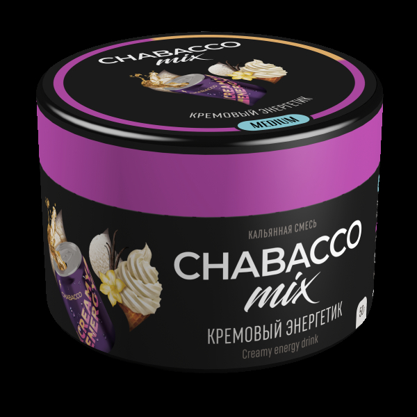 Смесь Chabacco Mix Medium Creamy Energy Drink  50 гр в Якутске