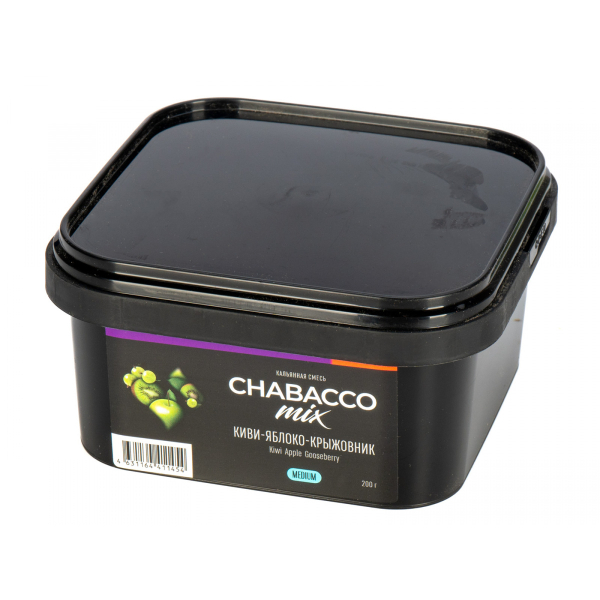 Смесь Chabacco Mix Medium Kiwi Apple Gooseberry  200 гр в Якутске