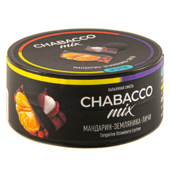 Смесь Chabacco Mix Medium Tangerine Strawberry Lychee  25 гр в Якутске