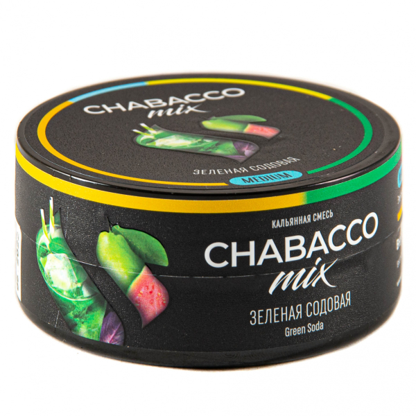 Смесь Chabacco Mix Medium Green Soda  25 гр в Якутске
