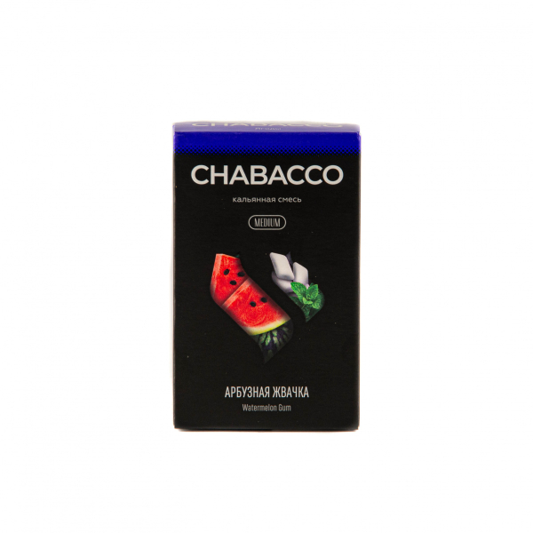 Смесь Chabacco Mix Medium Watermelon Gum  50 гр в Якутске