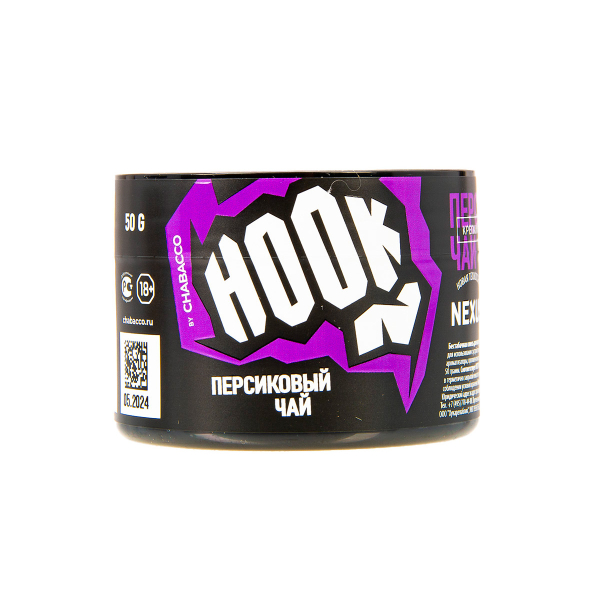 Табак Hook Персиковый Чай  50 грамм в Якутске