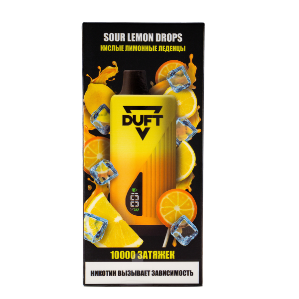 Электронка Duft Sour Lemon Drops (10000 Затяжек) в Якутске