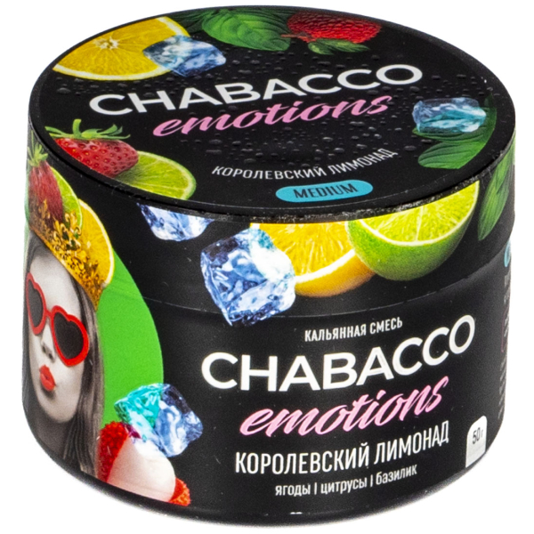 Смесь Chabacco Mix Medium Royal Lemonade  50 гр в Якутске