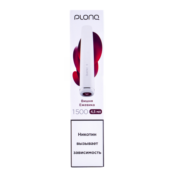Электронка Plonq Plus Вишня Ежевика (1500 Затяжек) 20 Мг в Якутске