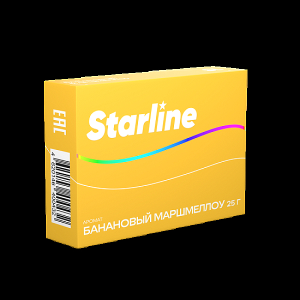 Табак Starline Банановый Маршмеллоу  25 грамм в Якутске