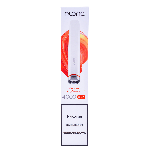 Электронка Plonq Plus Pro Кислая Клубника (4000 Затяжек) 20 Мг в Якутске