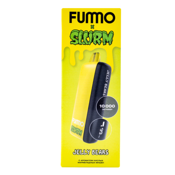 Электронка Fummo Indic Slurm Кислые Мармеладные Мишки (10 000 Затяжек) в Якутске