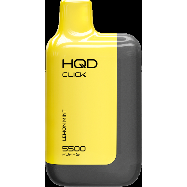 POD-система Hqd Click Устройство + Картридж Лимон Мята (5500 Затяжек) в Якутске