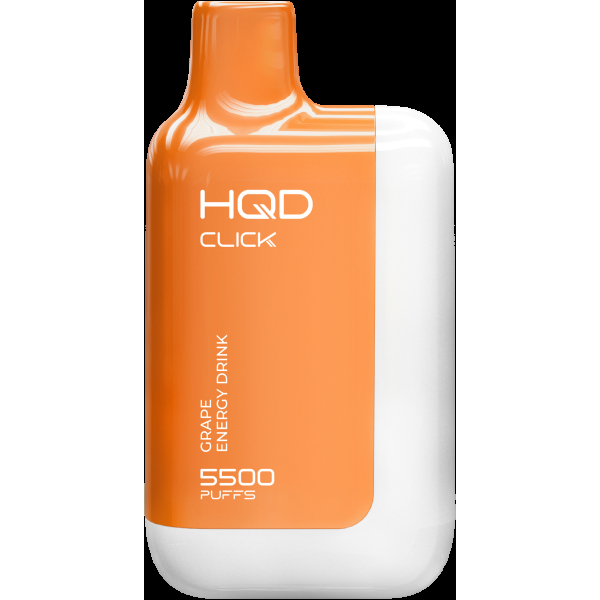 POD-система Hqd Click Устройство + Картридж Виноград Энергетик (5500 Затяжек) в Якутске
