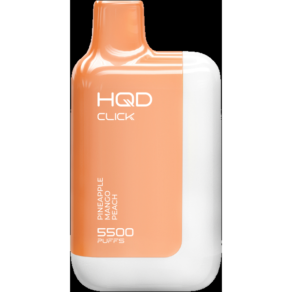 POD-система Hqd Click Устройство + Картридж Ананас Манго Персик (5500 Затяжек) в Якутске