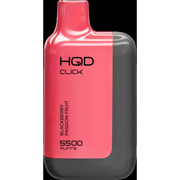 POD-система Hqd Click Устройство + Картридж Ежевика Мараккуйя (5500 Затяжек) в Якутске