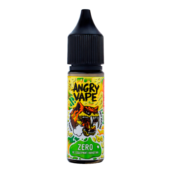 Жидкость Angry Vape Zero Тигр Матрац 30 Мл в Якутске