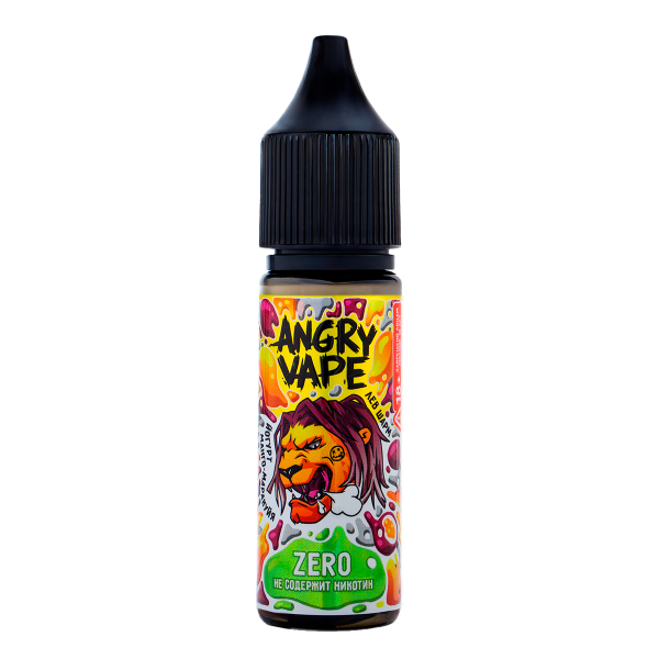 Жидкость Angry Vape Zero Лев Шарм 30 Мл в Якутске
