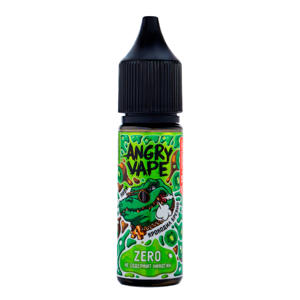 Жидкость Angry Vape Zero Крокодил Бревно 30 Мл в Якутске