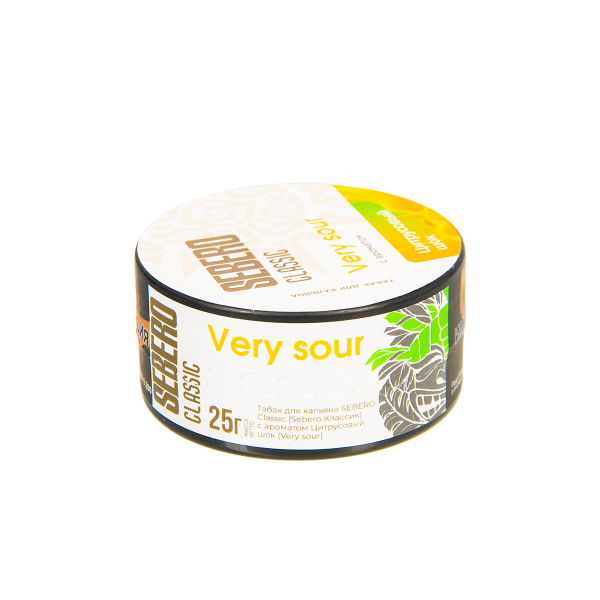 Табак Sebero Very Sour  25 грамм в Якутске
