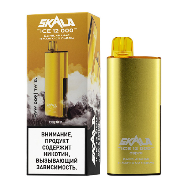 Электронка Skala Ice 12000 Дыня,Ананас И Манго Со Льдом в Якутске