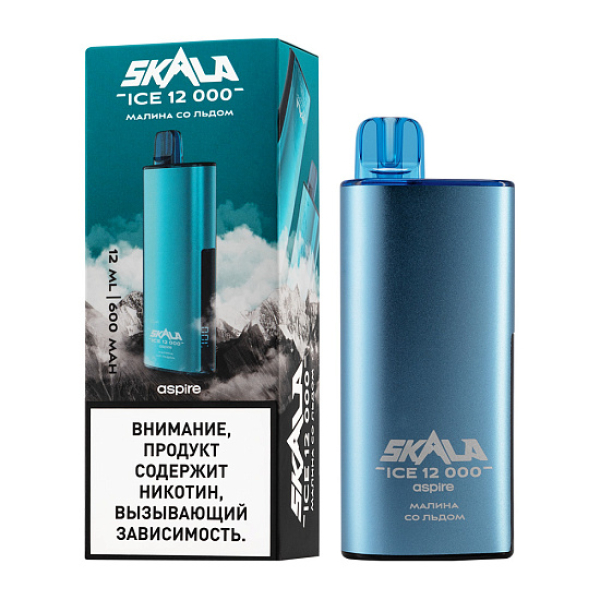 Электронка Skala Ice 12000 Малина Со Льдом в Якутске