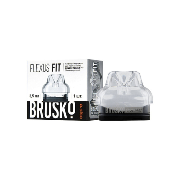 Сменный Картридж Brusko Flexus Fit (Белый) 3,5 Мл, Упак. 1 Шт в Якутске