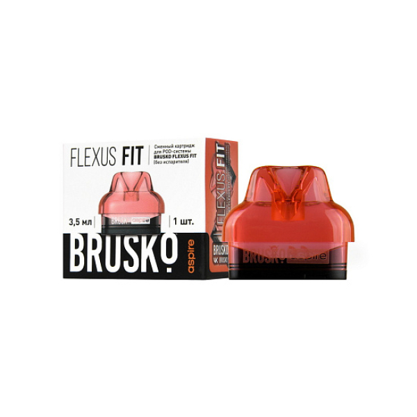 Сменный Картридж Brusko Flexus Fit (Красный) 3,5 Мл, Упак. 1Шт в Якутске