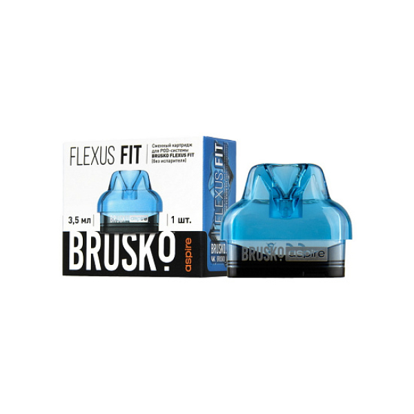 Сменный Картридж Brusko Flexus Fit (Синий) 3,5 Мл, Упак. 1 Шт в Якутске