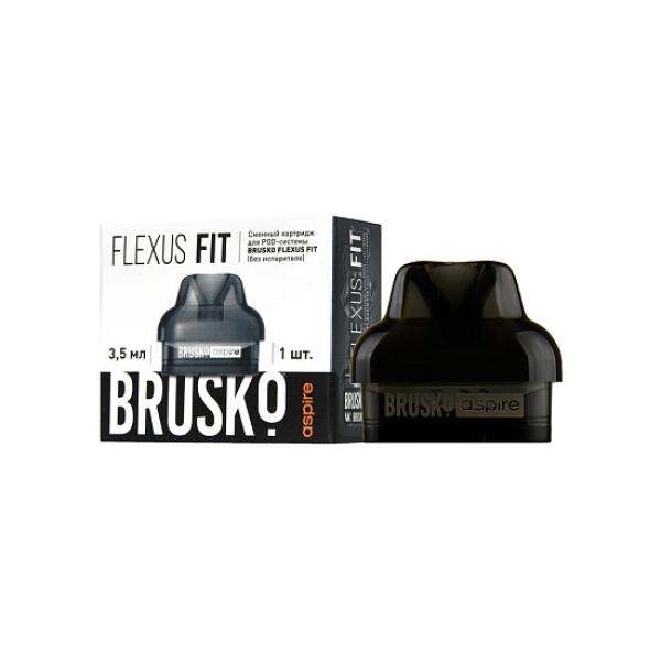 Сменный Картридж Brusko Flexus Fit (Черный) 3,5 Мл, Упак. 1 Шт в Якутске